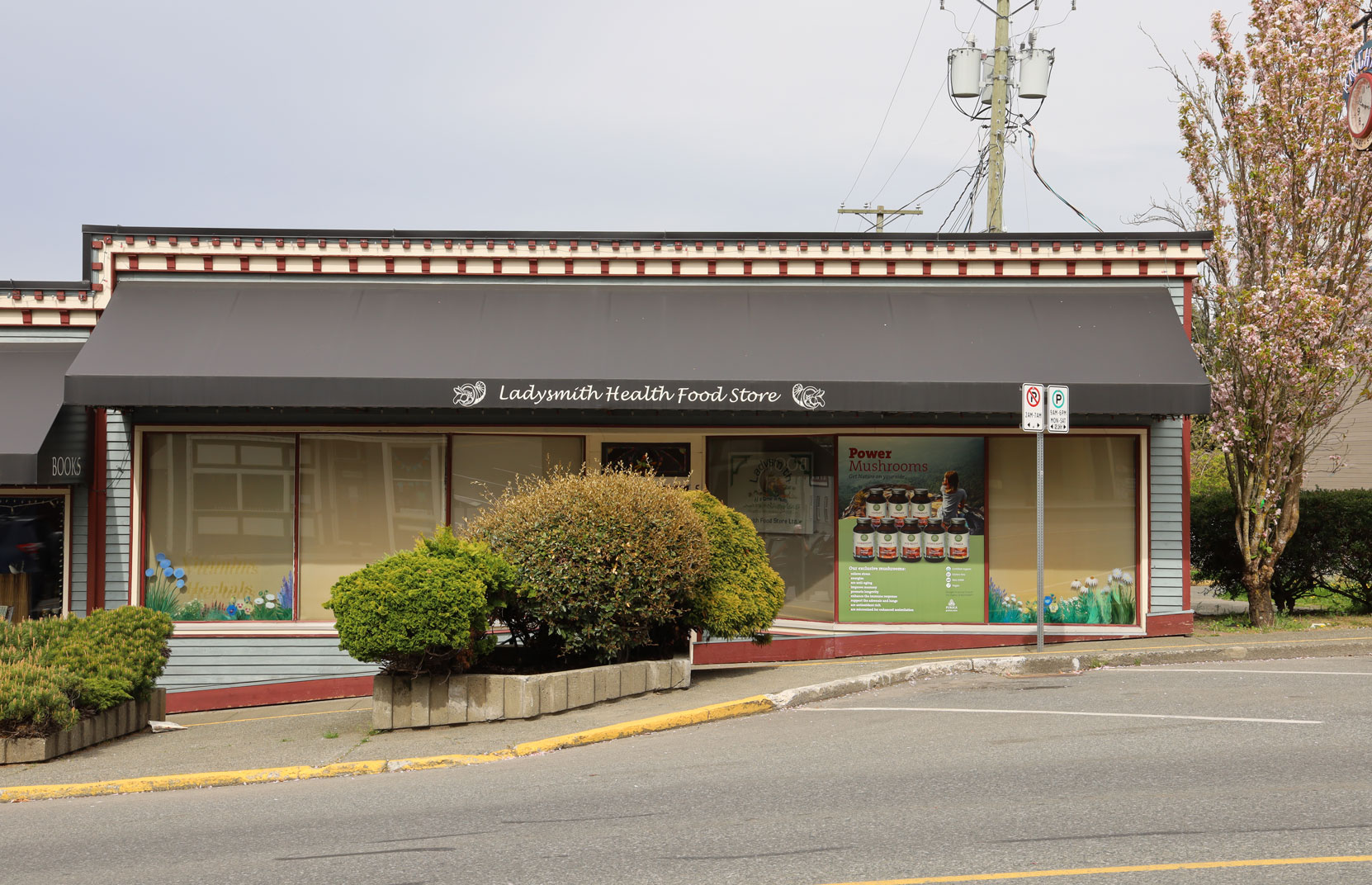 531 1st Avenue in downtown Ladysmith is one of four store fronts in a building originally built in 1945.